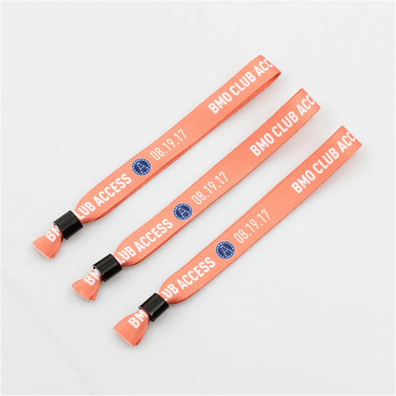 Fashion eco friendly wristband with sublimation printing logo