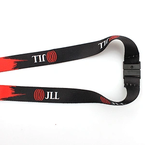 OEM personalized polyester printing custom unique logo lanyard for camera