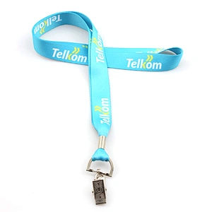 Heat transfer golf bangladesh lanyards with alligator clips