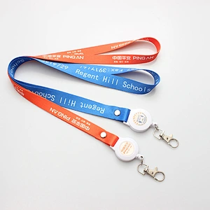 Special promotional gift sublimation neck lanyard badges with custom logo