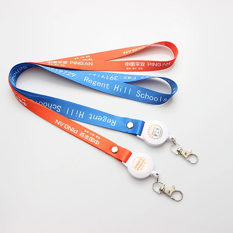 Special promotional gift sublimation neck lanyard badges with custom logo