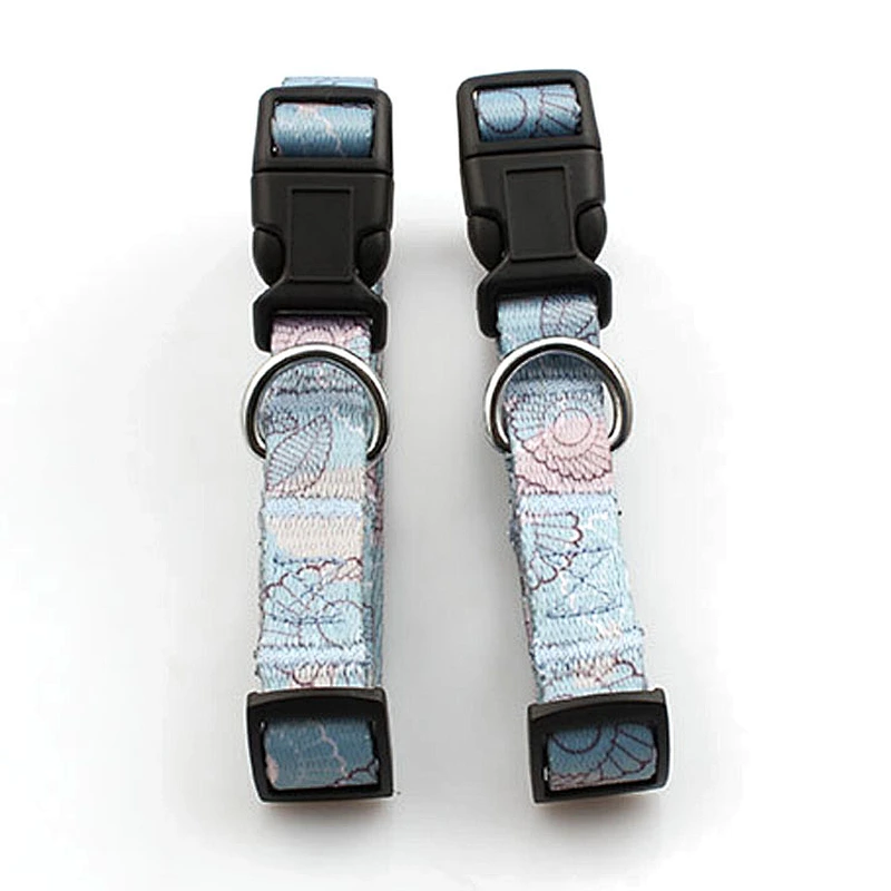 Hot Selling Custom Polyester Sublimation Cute Dog Collars
