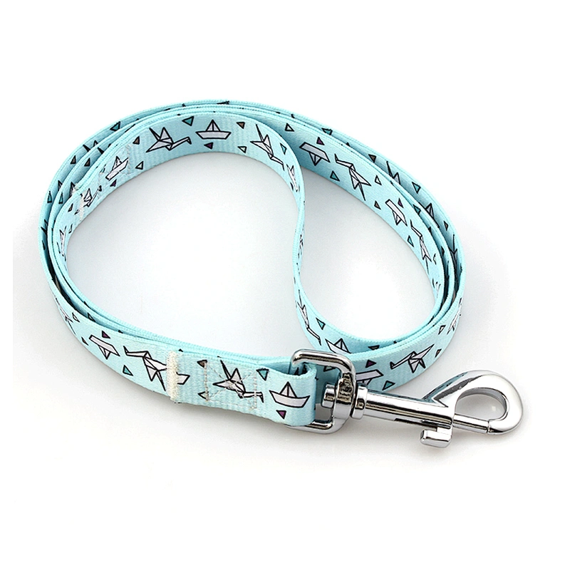Custom printing logo dog leash long lead