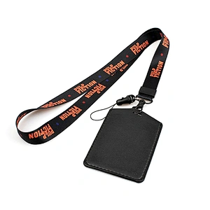 OEM cute lanyard and id card holder necklace