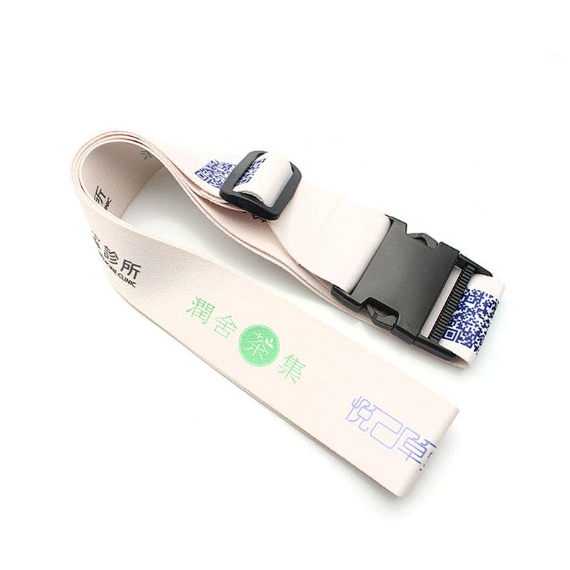China Wholesale Personalized Cheap Printed Logo Luggage Strap