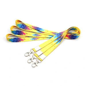 High quality cheap custom sublimation lanyard sample free