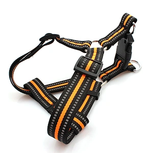 Factory Price Adjustable Reflective Dog Harness Custom Logo