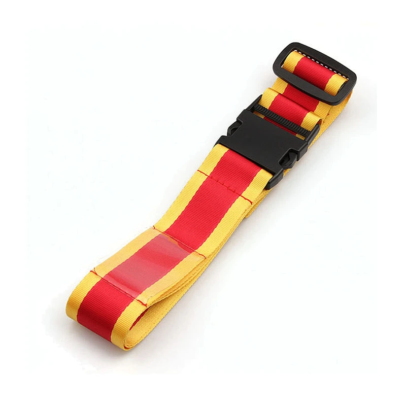 Adjustable Luggage Suitcase buckle Polyester Belt Cross Packing Straps