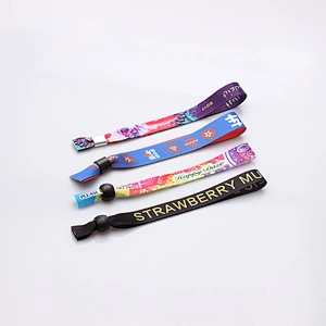 High Quality Birthday Souvenirs Sublimation Printed Wristband
