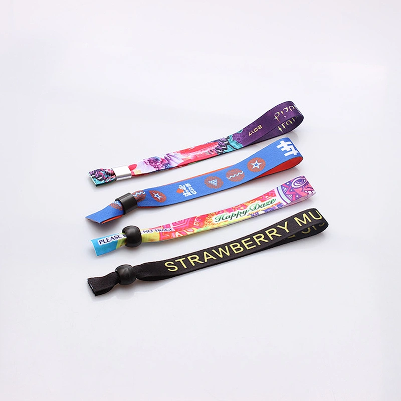 High Quality Birthday Souvenirs Sublimation Printed Wristband