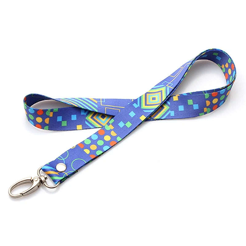 Professional manufacturer polyester neck lanyards wholesale in bulk