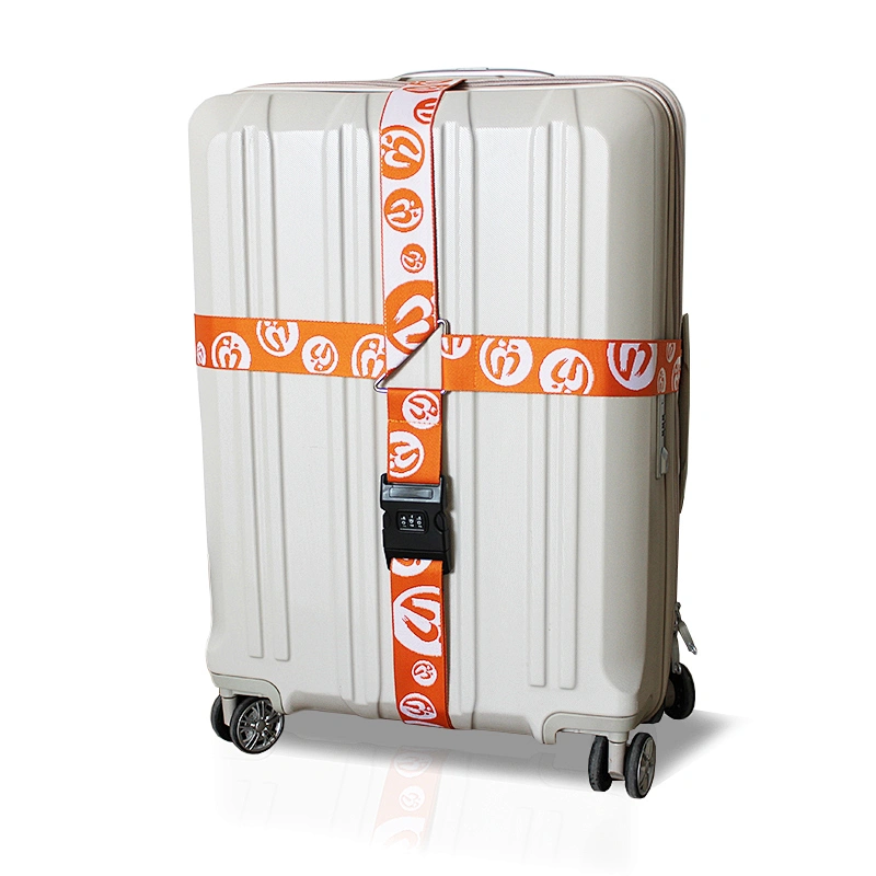 Safety excellent quality luggage strap with password combination lock