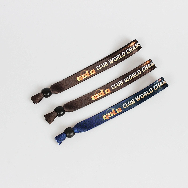 2019 hot sell festival prnited elastic fabric bracelet for event