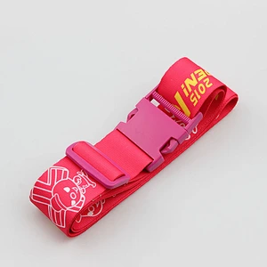Hot selling custom cheap price travel luggage strap for promotion