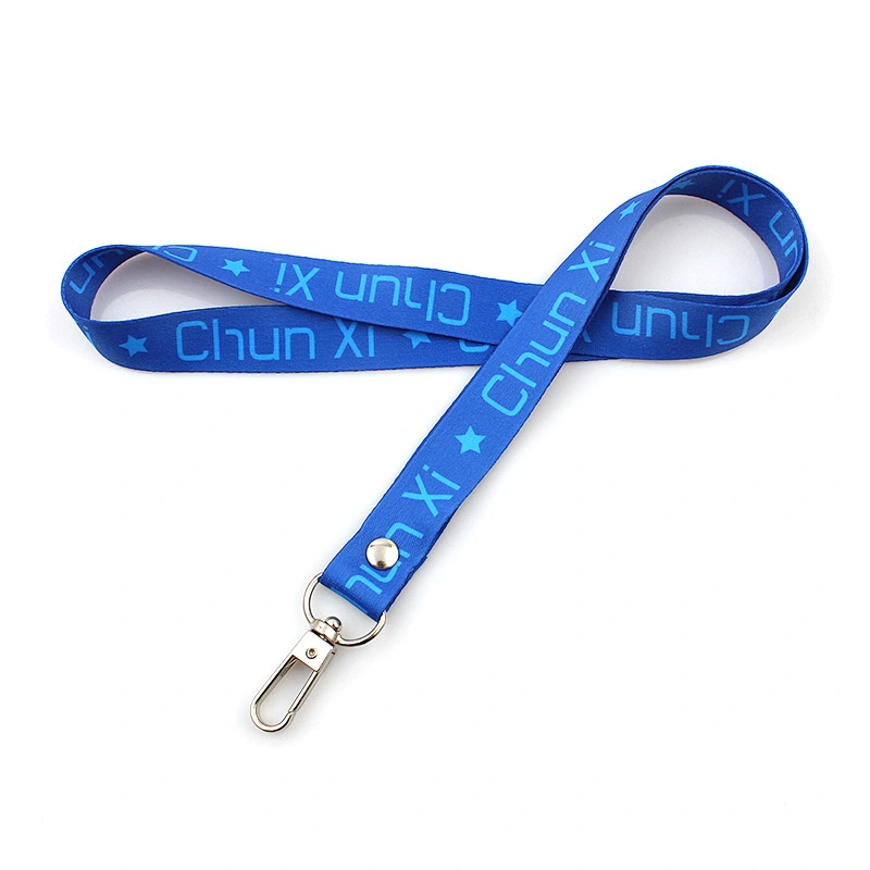 Wholesale promotional polyester sublimation printing lanyard