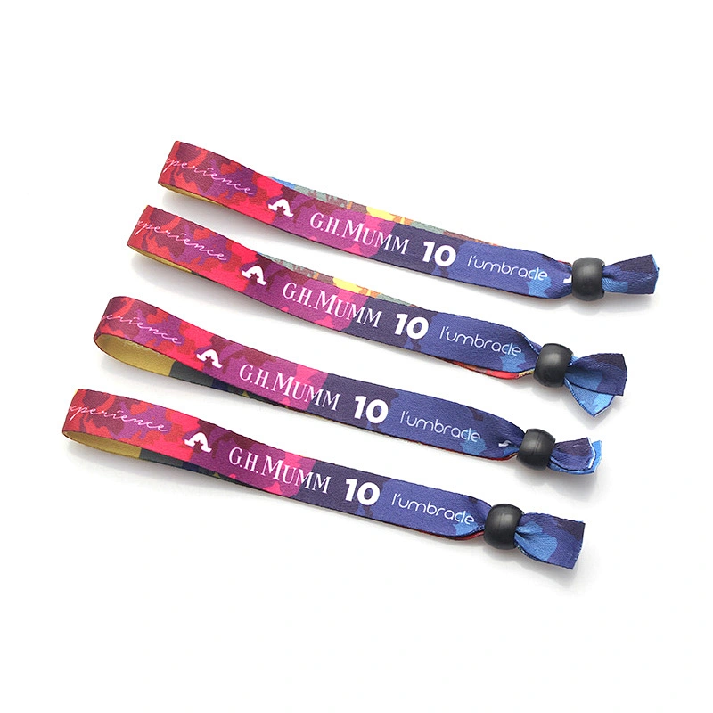 Novelty Custom Digital Printed Event Wristbands For Festival