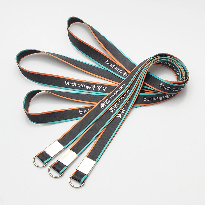 High Quality Printed Polyester custom Lanyards no minimum order