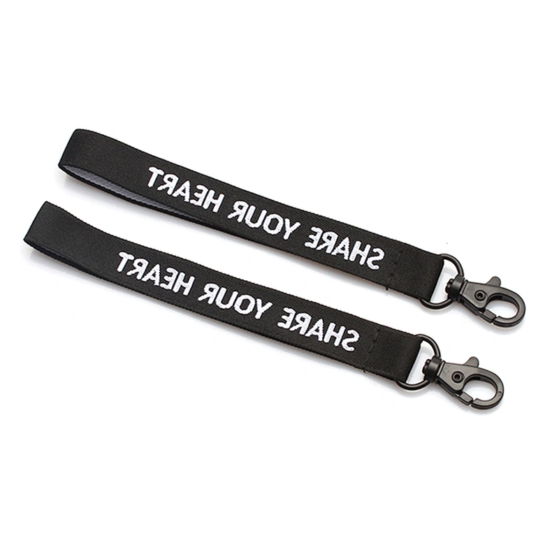 Cell phone custom short strap lanyard for gift