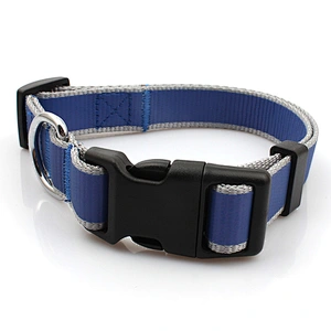 Reflective tape for dog collar with breakaway buckle