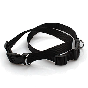 New products high quality black soft dog collar manufacturer