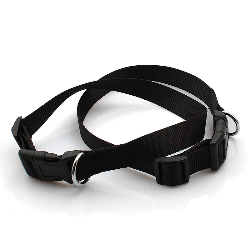New products high quality black soft dog collar manufacturer