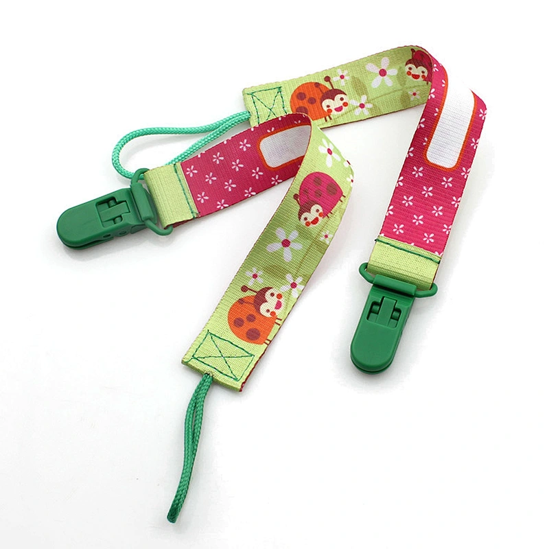 Custom High Quality Baby Care Dummy Pacifier Holder Clip
