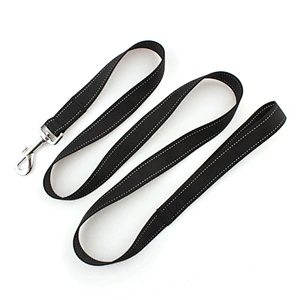 Factory custom accept price reflective black dog leash