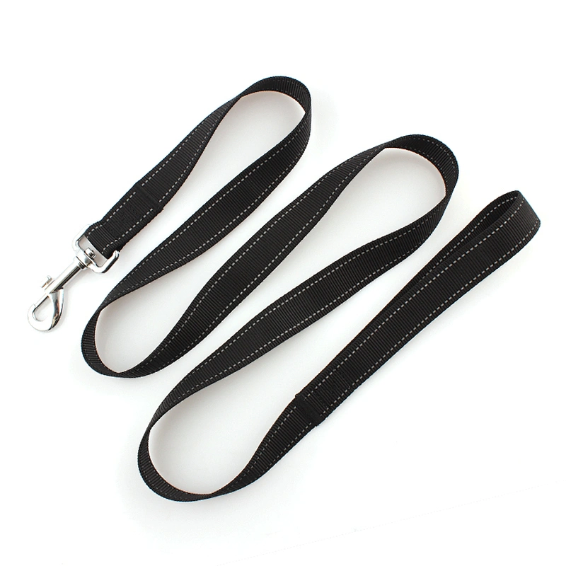 Factory custom accept price reflective black dog leash