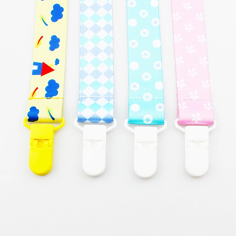 2019 baby chain ribbon dummy holder soother pacifier clips