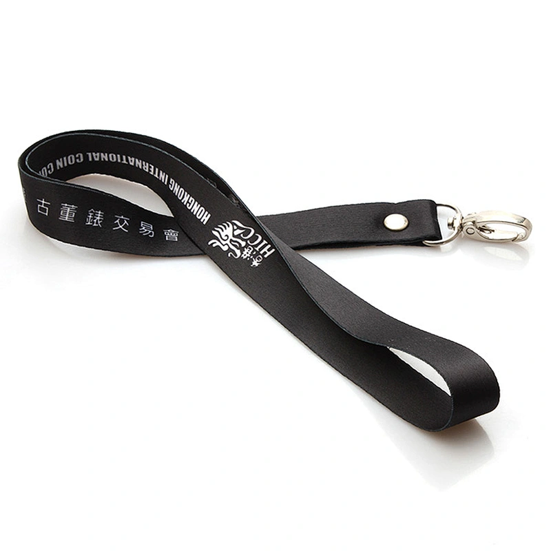 Customized available personalized satin lanyard manufacturer from China