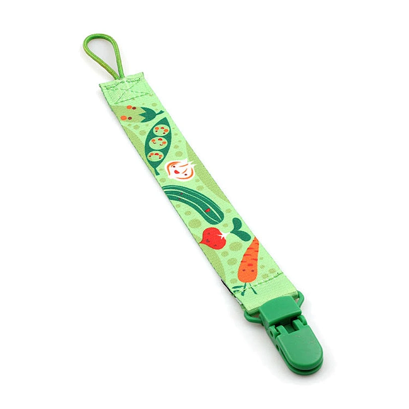 Promotion custom baby feeding plastic holder pacifier clip