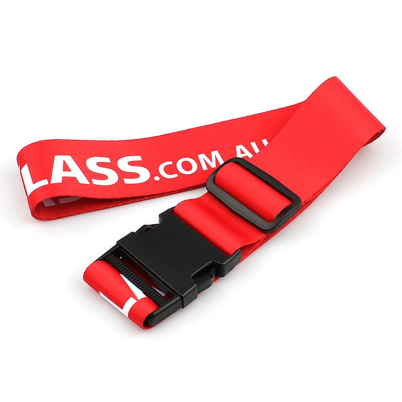 Hot selling printed custom logo packing luggage belt