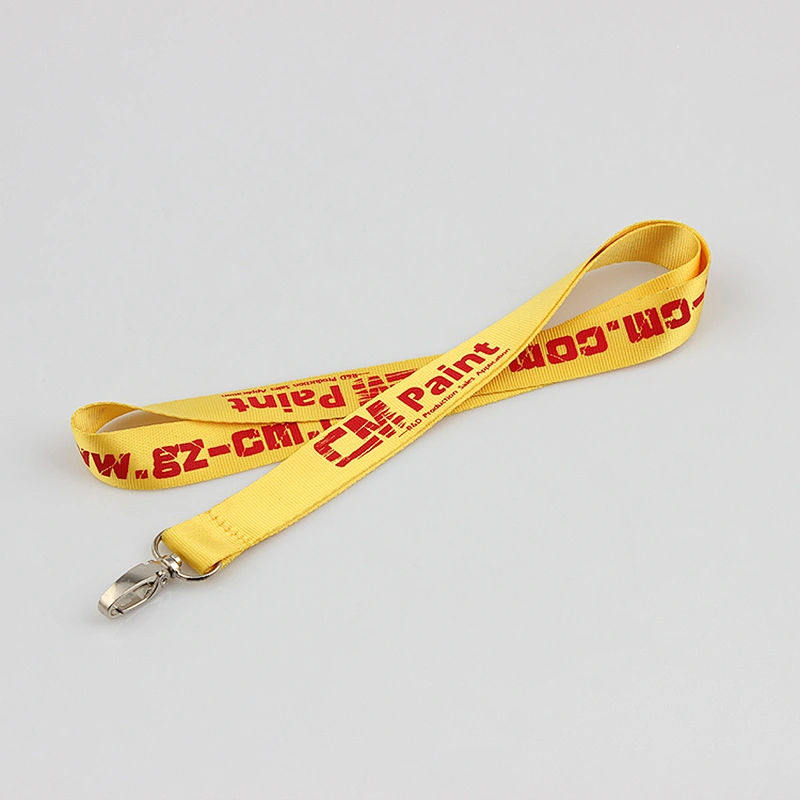 Custom design free event polyester printed neck lanyards
