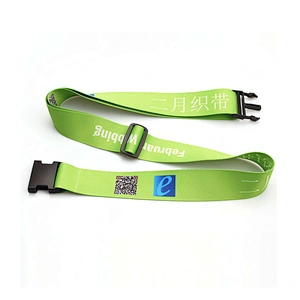 Crossing Luggage Straps Baggage Packing Belt With Breakaway Hook