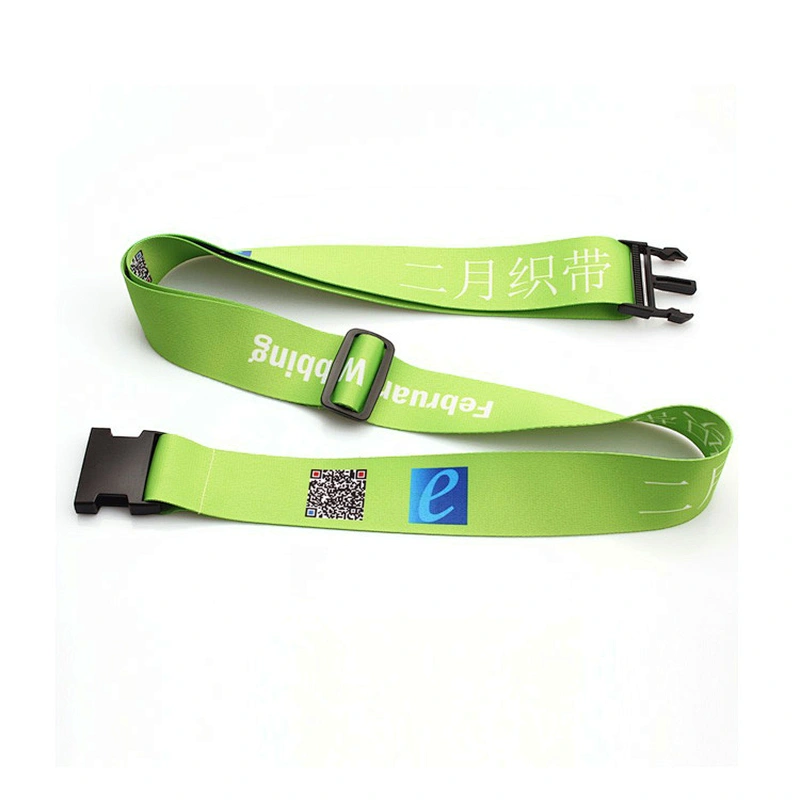 Crossing Luggage Straps Baggage Packing Belt With Breakaway Hook