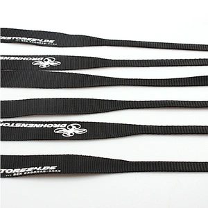 High quality attractive advertising woven print cool camera neck strap