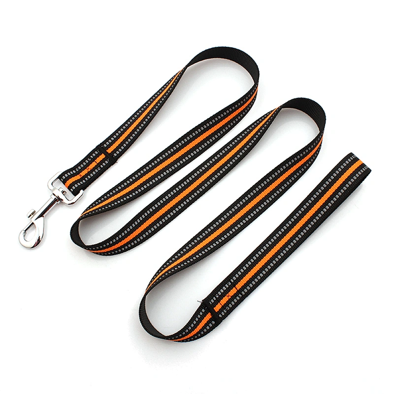 high quality popular reflective black dog leash
