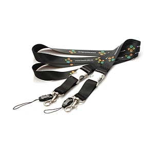 (Trade Assurance)Promotional Custom metal buckle neck Coach Lanyards with Logo