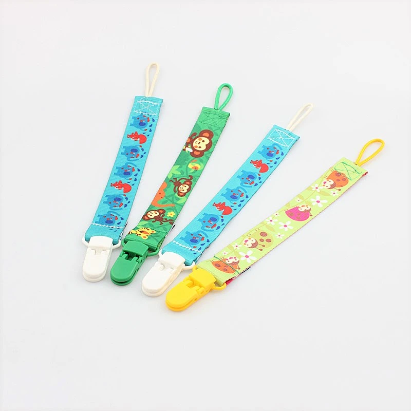 Custom High Quality Baby Care Dummy Pacifier Holder Clip
