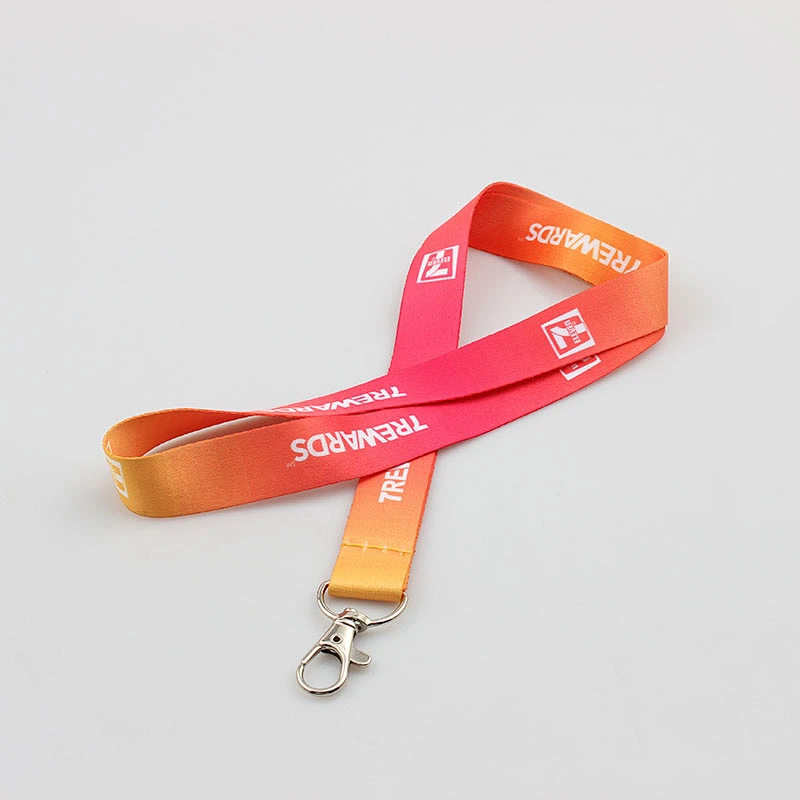 Cheap custom design your own polyester dye sublimation lanyards with accessories