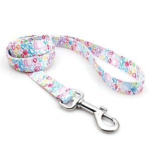 Wholesale sublimation polyester custom dog leash