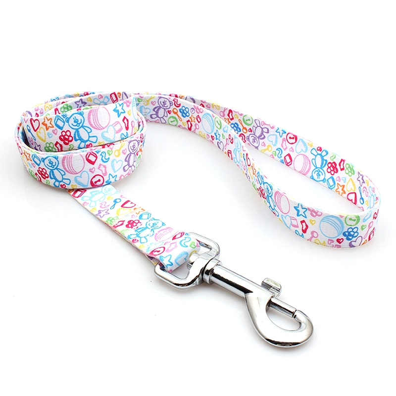 Wholesale sublimation polyester custom dog leash