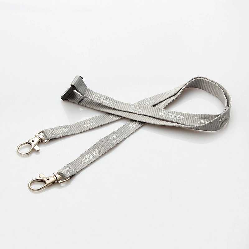 Manufacturing high quality cheap custom design polyester neck lanyard for company