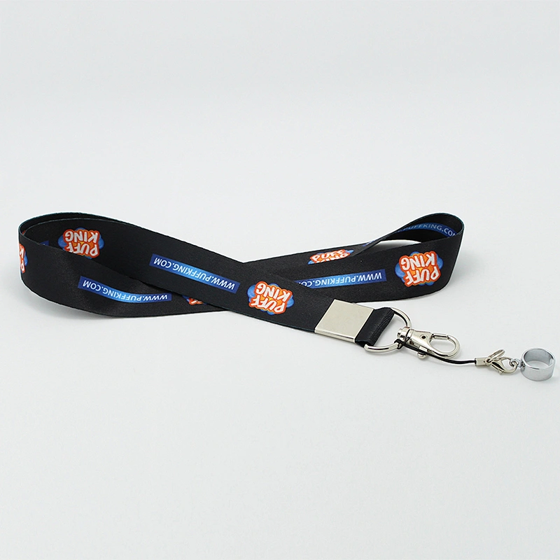 Factory OEM various silk screen printing custom ego cig lanyard for sale