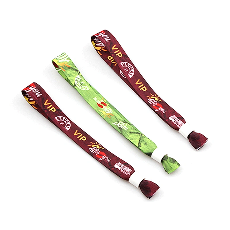 Best Quality Promotion Custom Printed Polyester wristband