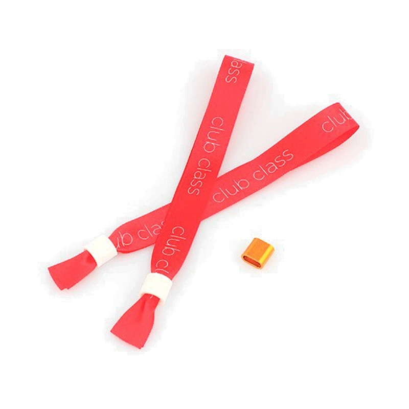 Custom cheap one-time colorful logo printing wristband