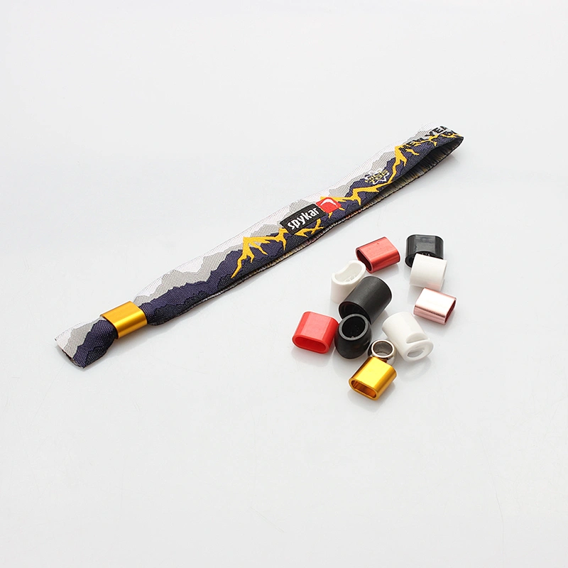 2019 polyester sublimation disposable id bracelet for event