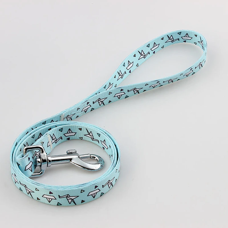 Custom printing logo dog leash long lead