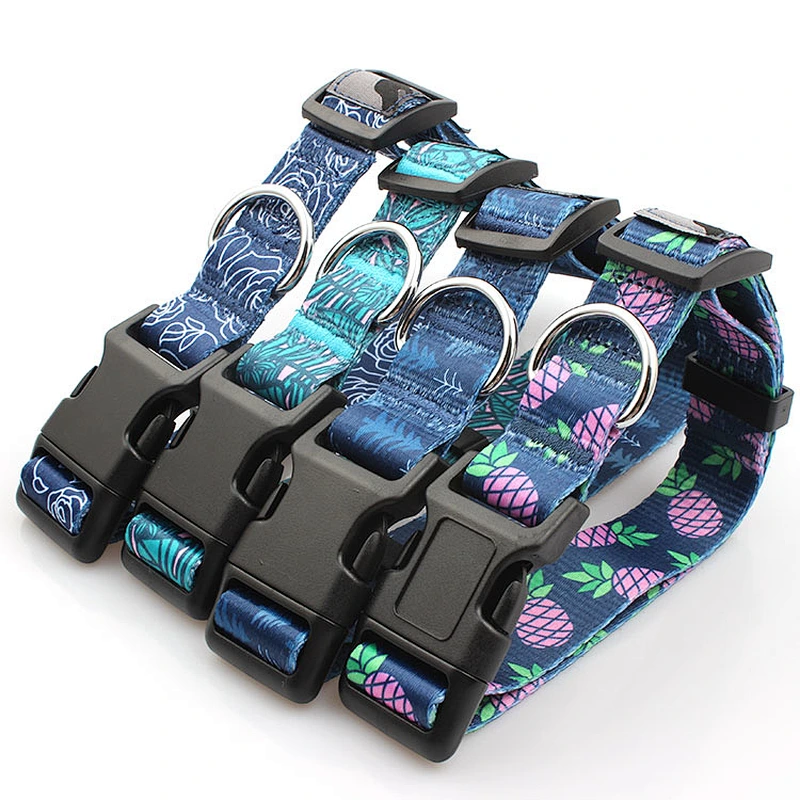 custom fabric pet product dog collar wholesale