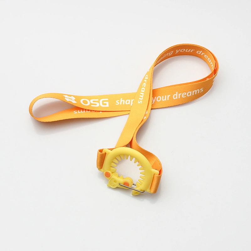 Wholesale custom sublimation printed water bottle holder lanyard neck free sample